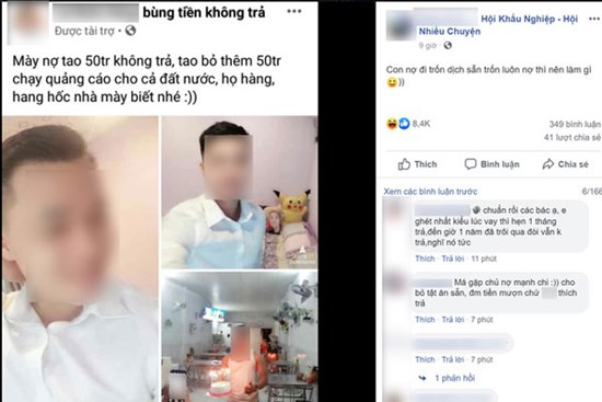 Cho bạn mượn tiền xong trốn dịch mất hút, thanh niên “nói là làm” lập hẳn tài khoản Facebook đăng hình, chi 50 triệu đồng mua quảng cáo chạy khắp mạng xã hội