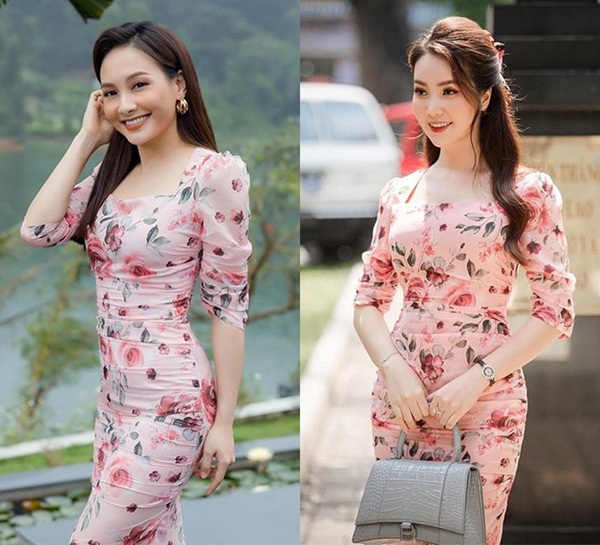 Bảo Thanh đụng đầm ôm gợi cảm với Á hậu Thuỵ Vân, ai cũng cân não” xem body nào đẹp nhất-4