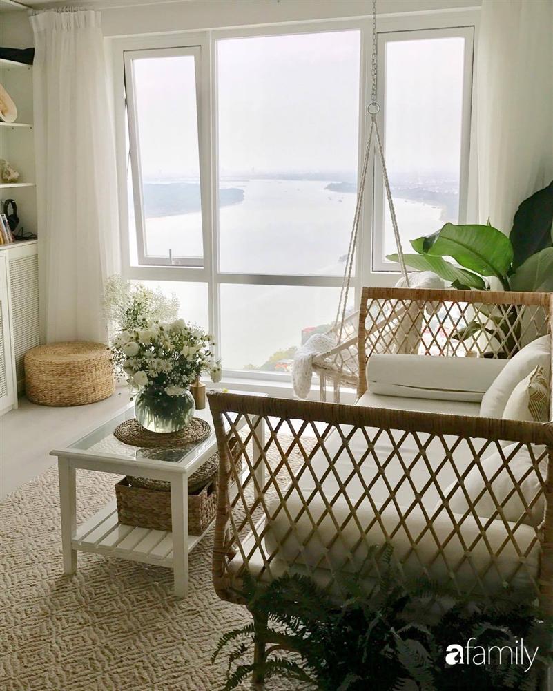 Căn hộ 80m² view sông Hồng đẹp như thơ nhờ cách tự décor nội thất mộc mạc của mẹ đơn thân xinh đẹp-8