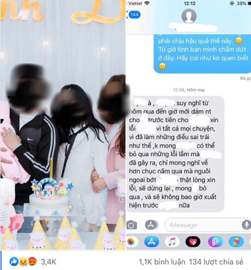 Vợ mới sinh, đang ở cữ thì phát hiện ra chồng ngoại tình, nhưng danh tính kẻ thứ 3 mới khiến cô sốc nặng-1