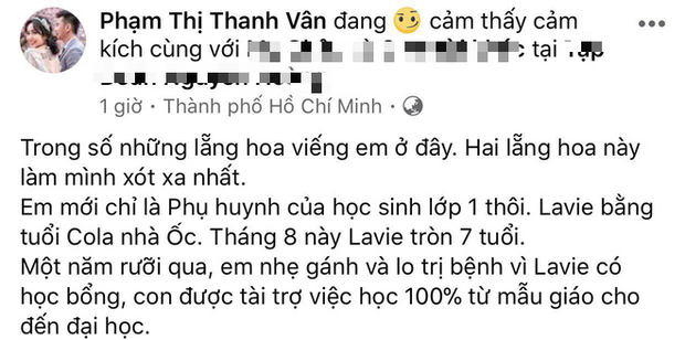 Ốc Thanh Vân xót xa chia sẻ hình ảnh nghệ sĩ Mai Phương đưa con gái đi học: Em chỉ mới là phụ huynh học sinh lớp 1 thôi mà-2