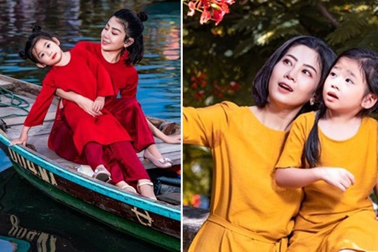 Bộ ảnh đẹp Mai Phương chụp cùng con gái trước khi qua đời