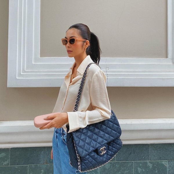 Gu thời trang đối lập hoàn toàn giữa Hà Tăng và em chồng Tiên Nguyễn-2