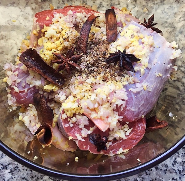 Mẹ đảm học công thức tự làm bắp bò rim đặc sản miền Trung-5