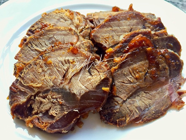 Mẹ đảm học công thức tự làm bắp bò rim đặc sản miền Trung-6