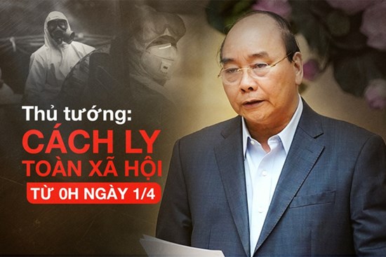 Cách ly toàn xã hội chống dịch COVID-19: Những quy định người dân cần tuân thủ từ ngày 1/4