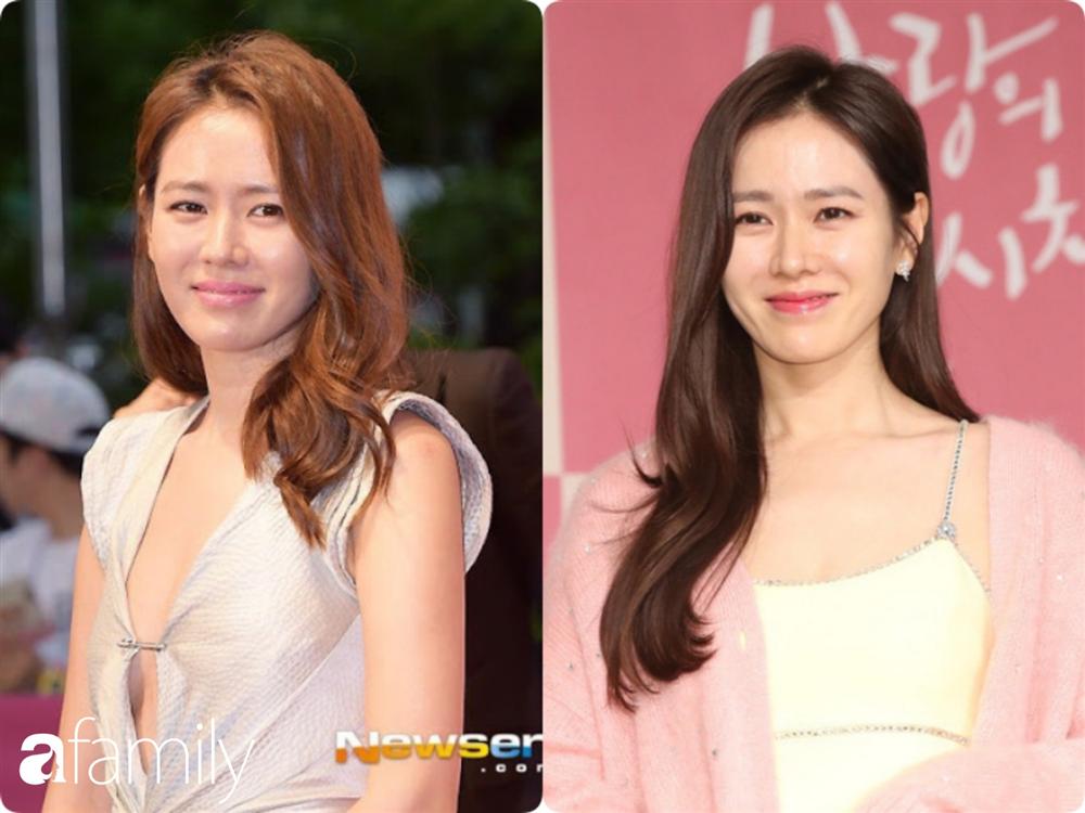 Nhan sắc hoàn hảo như chị đẹp Son Ye Jin cũng có lúc bị dìm không thương tiếc chỉ vì kiểu tóc rối bời hay màu son hồng cánh sen-4