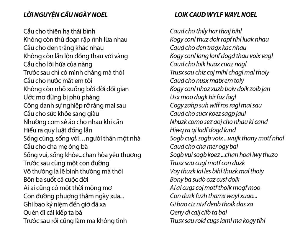 Tiếng Việt không dấu chính thức được cấp bản quyền, tác giả hy vọng chữ mới có thể được đưa vào giảng dạy cho học sinh-18