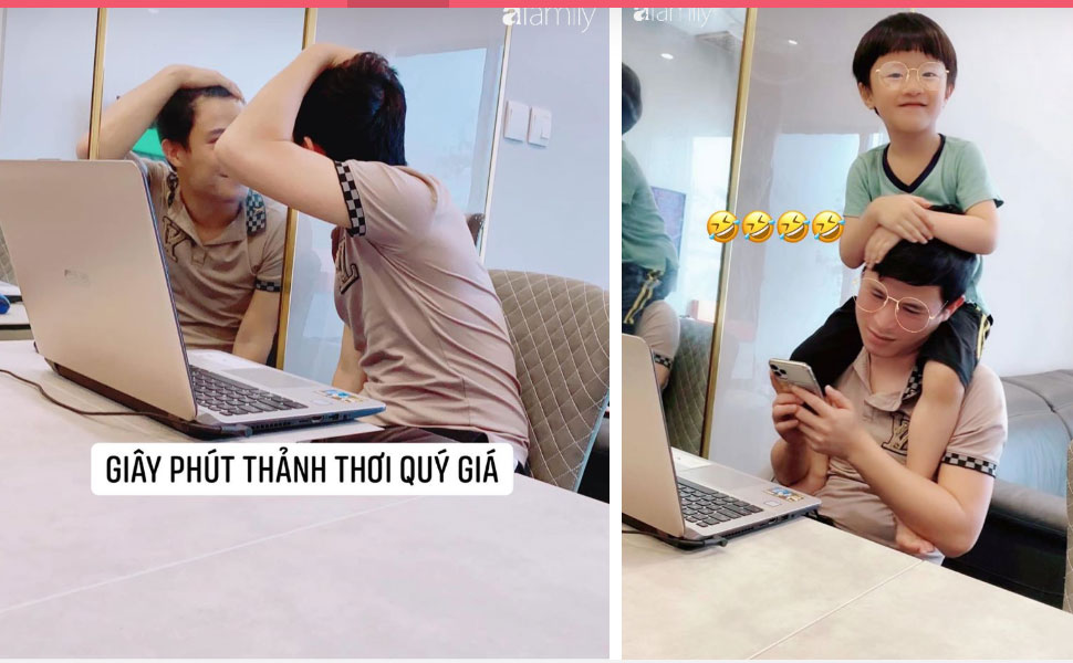 Nhật ký ở nhà tránh dịch hài hước của bà mẹ 2 con Hà Nội: Nhà có 1 ông chồng rất dễ thương, nghỉ làm kiêm luôn chức quản gia, cơm lo 4 bữa-7