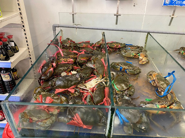 Nhiều loại thuỷ sản: tôm, cua, ốc đồng loạt giảm giá mạnh-1