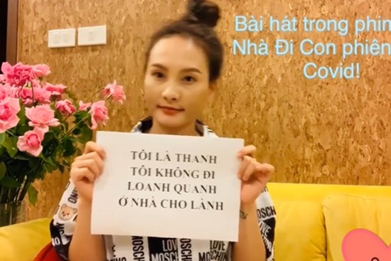 Bảo Thanh thể hiện ca khúc 'Cảm ơn con nhé' phiên bản Covid