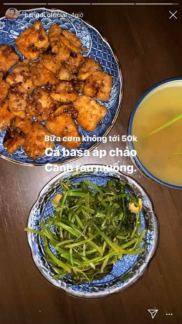 Không nhà hàng đắt đỏ, sao Vbiz tiết kiệm với mâm cơm nhà mùa dịch: Tóc Tiên nịnh chồng món ngon, Băng Di nấu bữa chỉ 50K-12