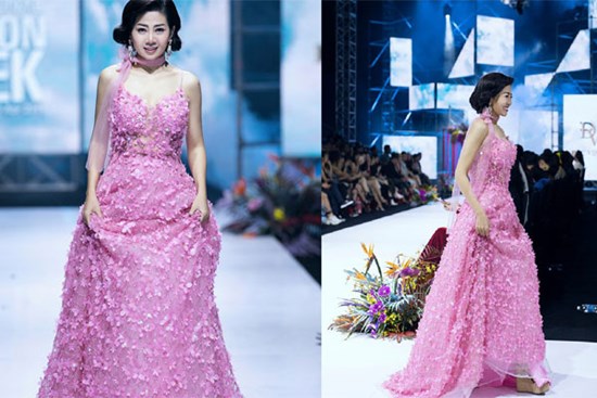 Đấu giá chiếc váy Mai Phương từng catwalk lúc mang bệnh để gây quỹ cho bé Lavie