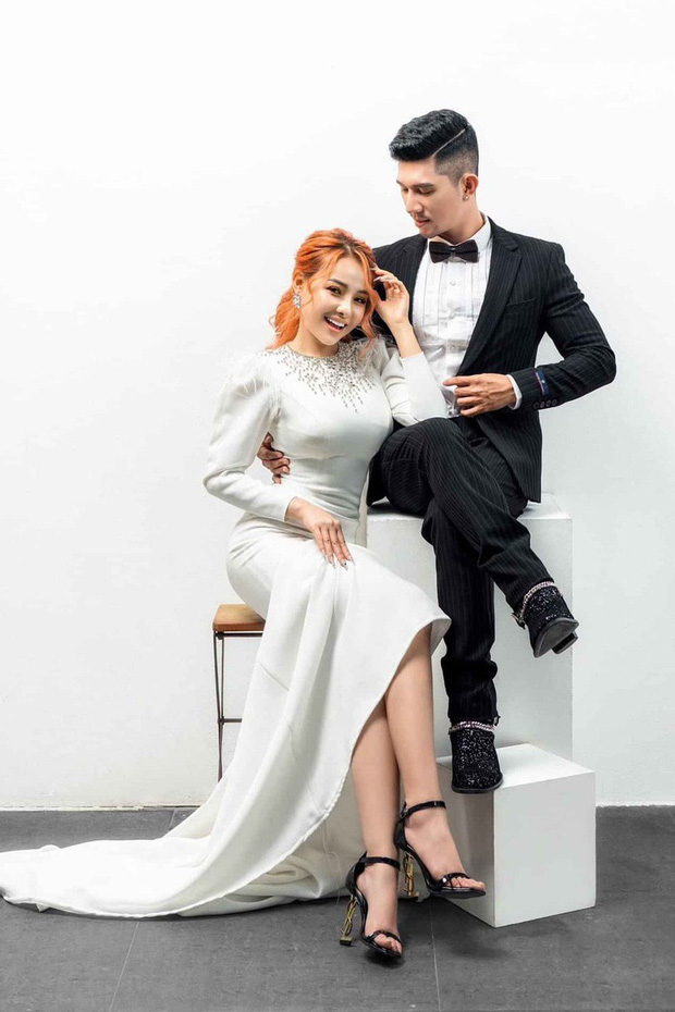 Lương Bằng Quang và Ngân 98 tung loạt ảnh cưới kèm tuyên bố hoãn lễ thành hôn vì COVID-19-1