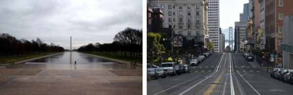 Những hình ảnh đầu tiên khi nước Mỹ bước vào hai tuần lễ đau đớn: 96% dân số ở nhà, hơn 236.000 người nhiễm Covid-19 và 5.700 người tử vong-26