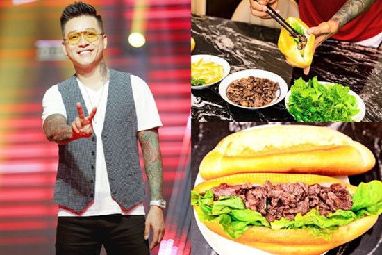 Tuấn Hưng tự làm bánh mì ú ụ thịt bò rồi bỗng dưng nảy ý định