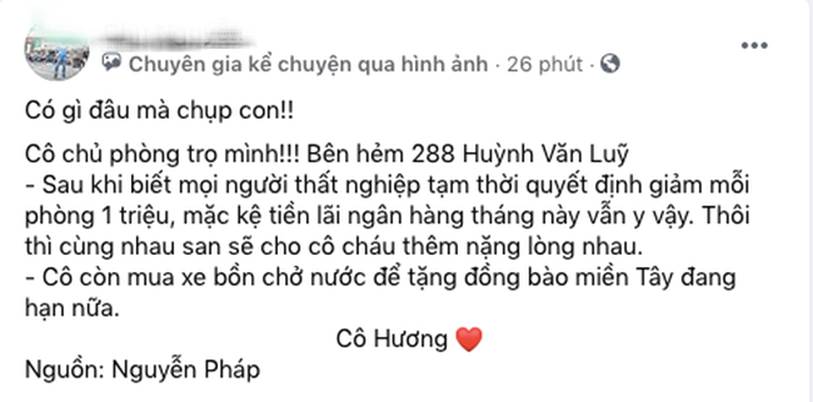Cô chủ nhà trọ mặc kệ khoản nợ ngân hàng vẫn quyết chí giảm hẳn 1 triệu mỗi phòng cho khách thuê khiến dân mạng thả tim rần rần-1