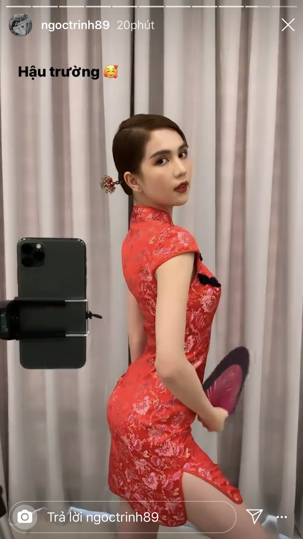 Cận cảnh nhan sắc Ngọc Trinh bất chấp camera thường: Không có 7749 app vẫn lung linh, làn da gây bất ngờ-2