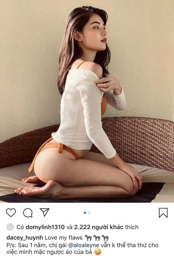 Lâu lâu mới diện bikini một lần, Á hậu ngoan hiền nhất Vbiz lại mắc lỗi hài hước-4