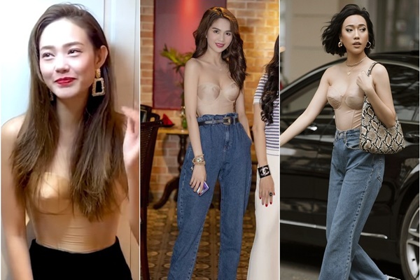 Sau nhiều lần hớ hênh úp mở nội y, giờ thì Ngọc Trinh bị tung ảnh phơi nguyên vòng 1 khi thay đồ!-8