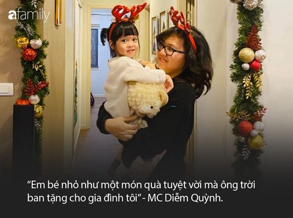 Ít khi chia sẻ chuyện gia đình, MC Diễm Quỳnh đã hé lộ ảnh hiếm hoi về 2 con gái trong lúc kêu gọi phòng chống dịch-5