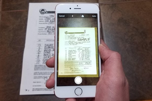 Cách biến smartphone thành máy scan tài liệu khi làm việc tại nhà-1