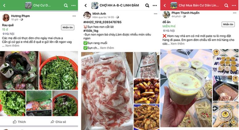 Chợ online ở chung cư nhộn nhịp trong mùa dịch Covid-19-2