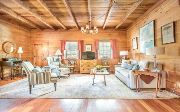 Ngôi nhà cấp 4 được xây từ 200 năm trước vẫn đẹp quyến rũ với ngoại thất màu xanh, nhìn bên trong mới thấy thật sự bất ngờ-5