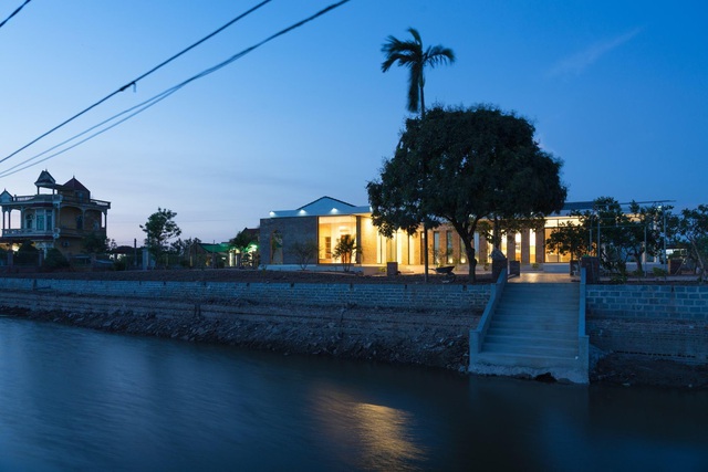 Chiêm ngưỡng nhà vườn từ gạch mộc, đẹp lạ giữa làng quê ở Thái Bình-9