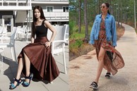 Diện lên cực trẻ và 'chơi', bảo sao Song Hye Kyo lẫn Hà Tăng đều tích cực lăng xê mẫu sandal thô kệch này