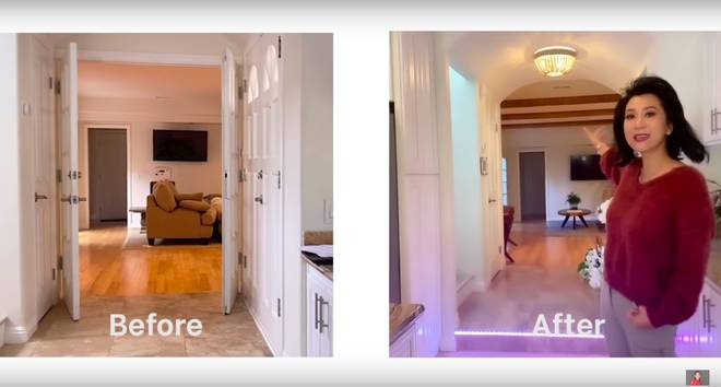 MC Kỳ Duyên khoe nhà gần biển mới tậu: Phòng khách siêu rộng, phòng ngủ ấm cúng, sang trọng-2