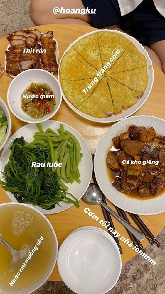 Mâm cơm trong những ngày cách ly xã hội của nghệ sĩ Việt-10