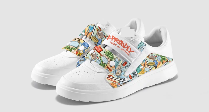 Chiếc áo Tránh xa ta, đôi giày biết kể chuyện gây sốt mấy ngày qua-1