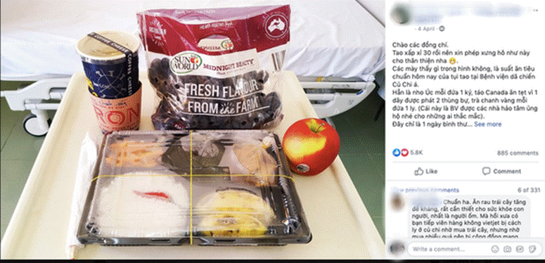 Những phần cơm cách ly bắt mắt và đầy đủ dinh dưỡng gây sốt MXH: Thực đơn thay đổi liên tục, có thêm cả nho Úc, táo Canada-1