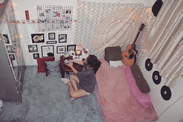 Mạnh dạn chi tiền, cô bạn lột xác phòng trọ nhàm chán thành nơi nghỉ dưỡng chill thật là chill-7