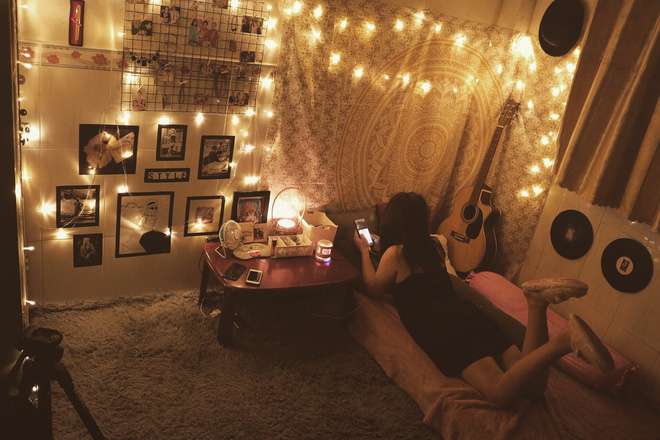 Mạnh dạn chi tiền, cô bạn lột xác phòng trọ nhàm chán thành nơi nghỉ dưỡng chill thật là chill-9