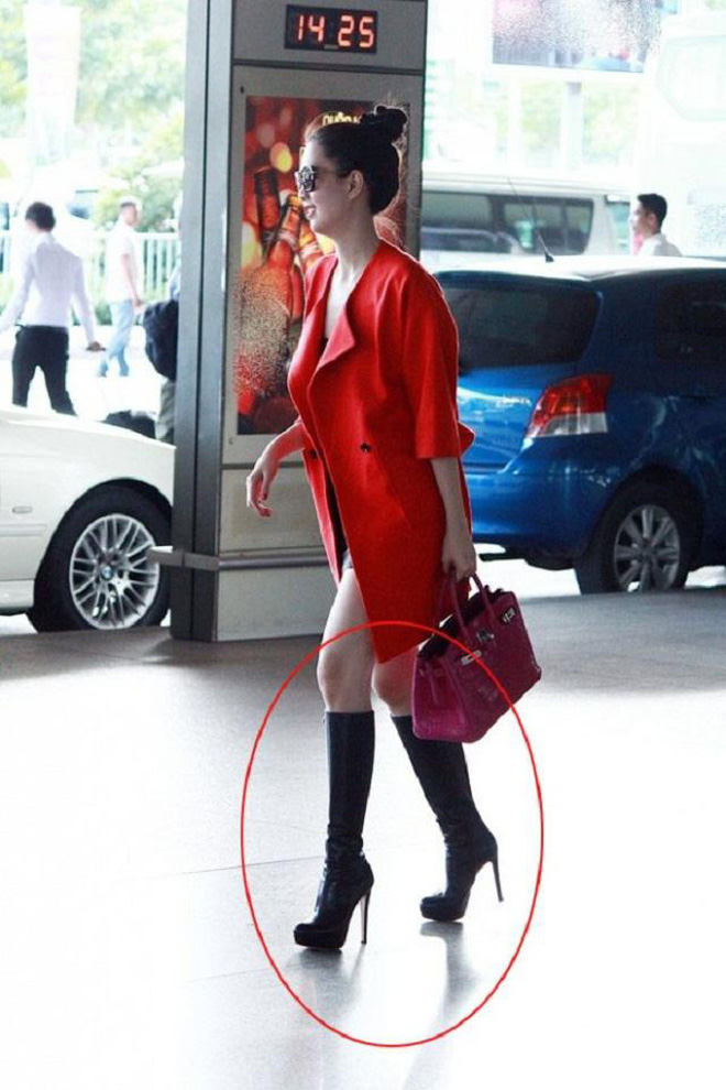 Nhìn lại mới thấy style sân bay của sao Việt khi xưa thật mắc mệt”: Người tương hẳn váy dạ hội, người leo guốc 20cm-1