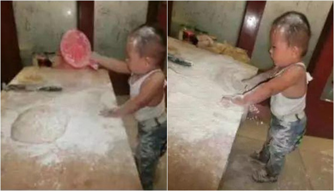 Bà nội thiếp đi ngủ trưa một lúc, tỉnh dậy đã thấy cả căn bếp tan hoang, nhưng câu nói của đứa cháu khiến bà không thể tức giận-2