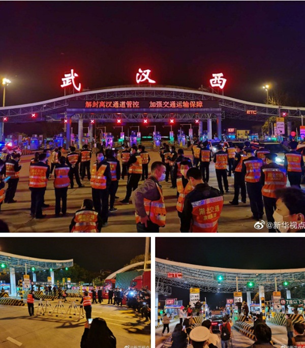 Khoảnh khắc lịch sử của TQ: Vũ Hán dỡ bỏ lệnh phong tỏa sau 76 ngày chống dịch Covid-19, hàng vạn người lên đường rời khỏi thành phố-3