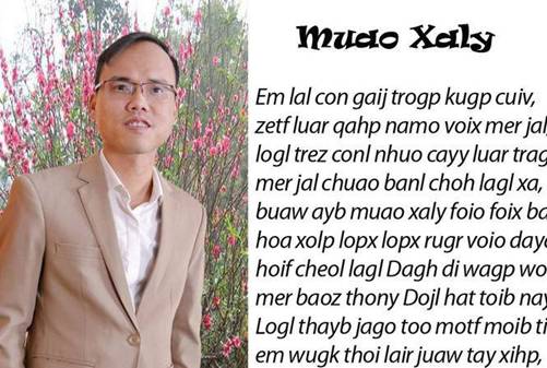 Cha đẻ bộ Chữ Việt Nam song song 4.0: Dân mạng ném đá, giễu cợt, trêu chọc rất nhiều-1