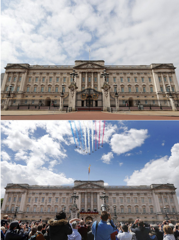 Loạt ảnh Before - After cho thấy London vắng lặng đến siêu thực sau lệnh phong tỏa để chống dịch Covid-19-10