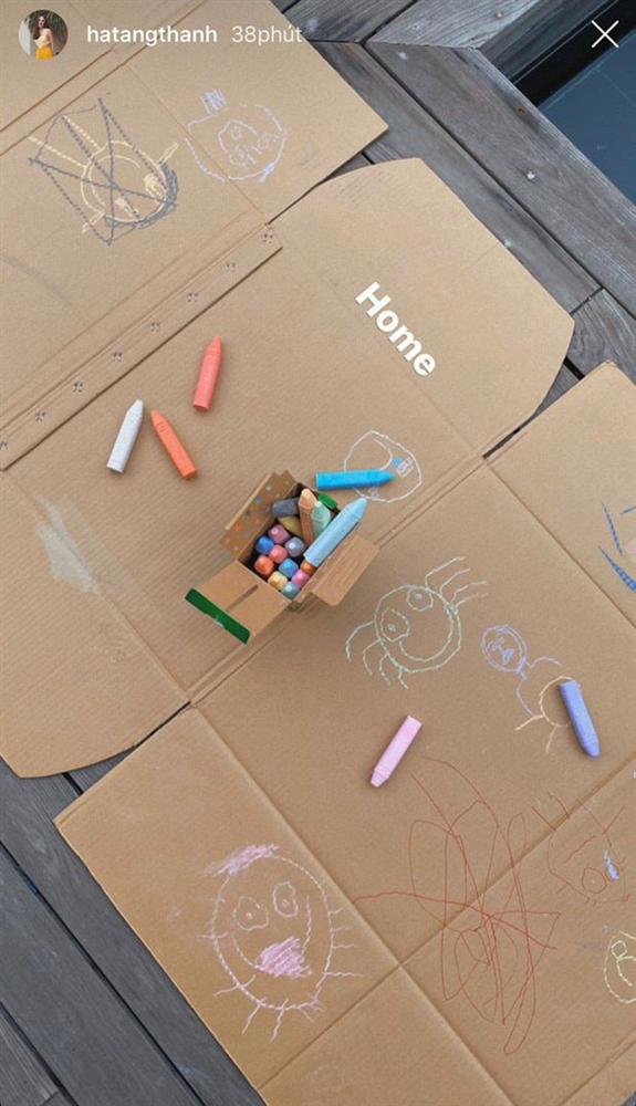 2 con là cháu nội tỷ phú nhưng vẫn được mẹ Tăng Thanh Hà chế đồ cũ làm đồ chơi-1