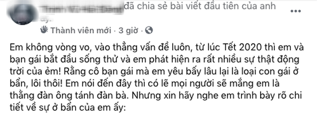 Sống thử với bạn gái, chàng trai sốc nặng vì có người yêu xinh nhưng ở quá bẩn: Lông nách rậm rạp như đàn ông-1