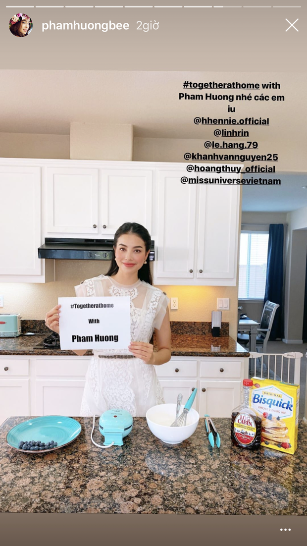 Thánh soi bắt quả tang” chi tiết sai sai trong ảnh sống ảo của Phạm Hương, chính căn bếp vô tình nói lên tất cả-4