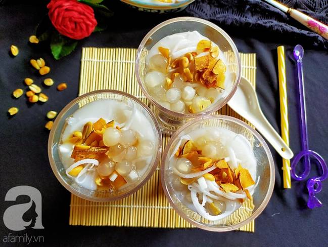 Nắng lên nấu nồi chè dừa thập cẩm vừa ngon vừa mát ăn là hợp lý nhất!-7