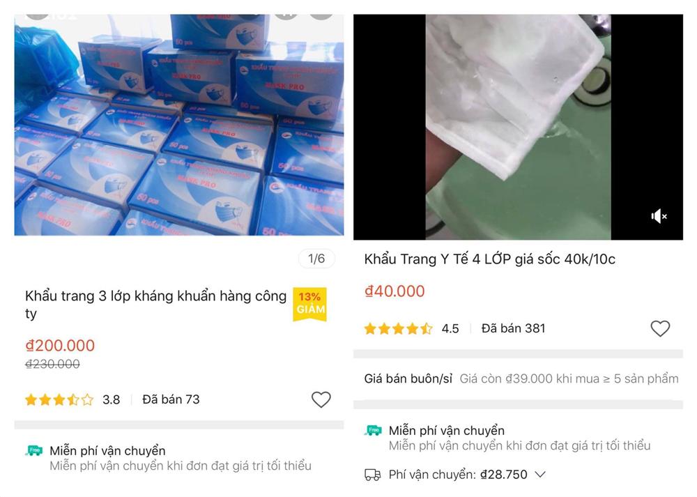 Mua hộp khẩu trang 50 nghìn, tiền ship 1,5 triệu đồng-2