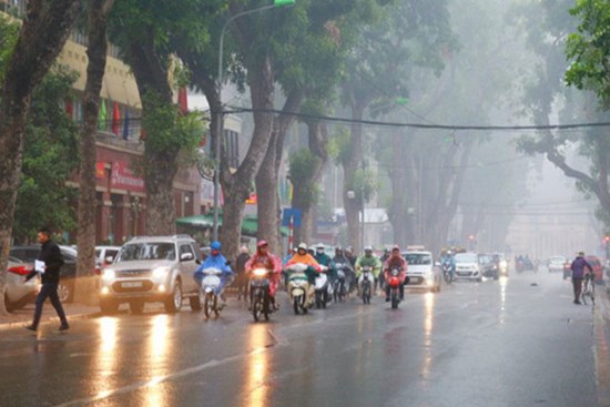 Miền Bắc đón không khí lạnh gây mưa rét, nền nhiệt giảm sâu, Hà Nội thấp nhất 16 độ C