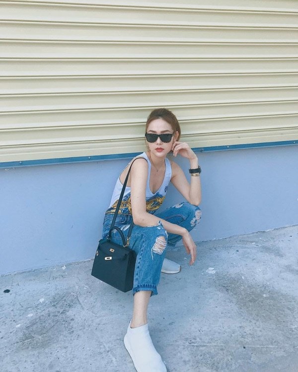 Combo ăn mặc trẻ đẹp của Minh Hằng luôn có món đồ mà chị em nào cũng biết-13