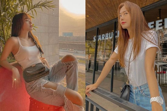 Combo ăn mặc trẻ đẹp của Minh Hằng luôn có món đồ mà chị em nào cũng biết
