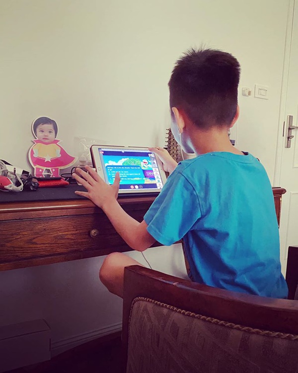 Từng bóc mẽ Sóc học dốt, Hằng Túi tiếp tục than stress vì con trai lười học và giải pháp hài hước khiến ai cũng phì cười-1